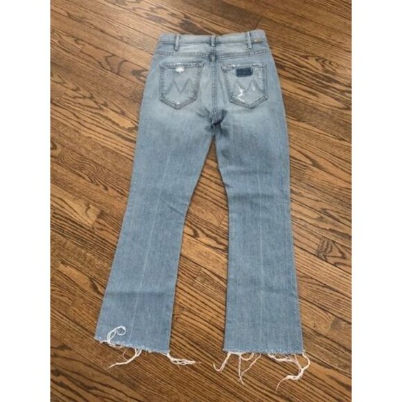 MOTHER The Hustler Ankle Fray On the Ropes Size 26 - Picture 4 of 4